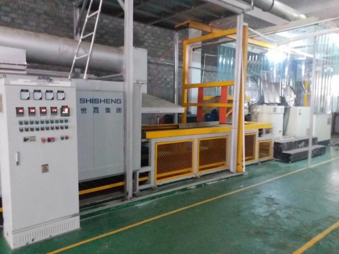 JTS800 Semi-automatic zinc flake coating machine