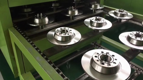 Robotic Spray Painting Line for brake disc