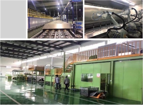 SCX series special coating equipment for automobile brake disc and exhaust pipe