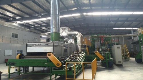 GM800 Single basket full automatic zinc flake coating line